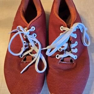 NOBULL Red and Orange Athletic Shoes Lightweight Breathable Design M7 W8.5